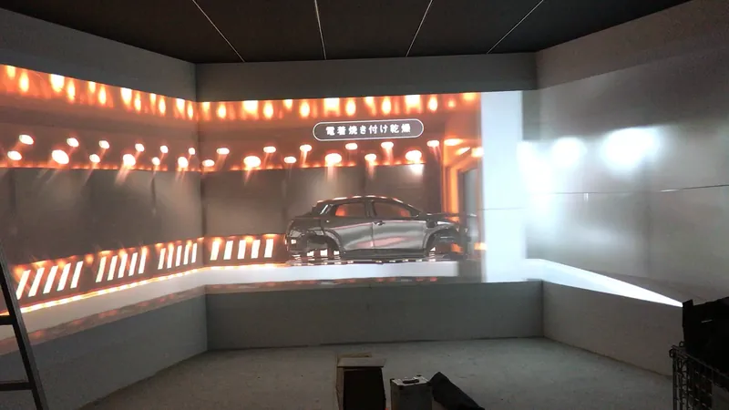 栃木工場　イマーシブシアター映像 演出