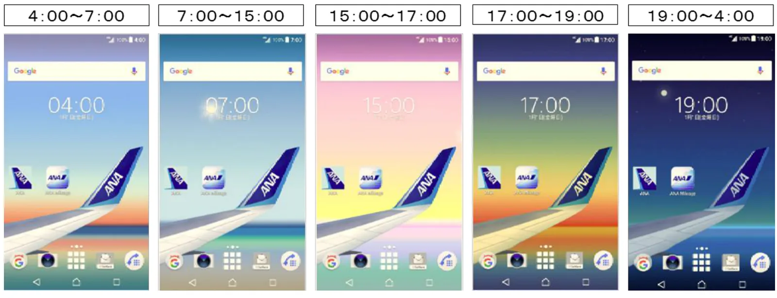 SoftBank “ANA Phone” UIUX 企画・デザイン・開発